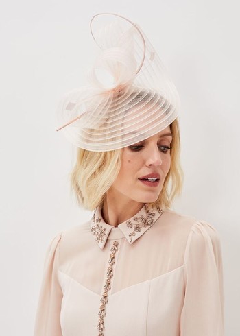 Phase Eight Twist Fascinator Hats Beige Canada | TQHZFY-927